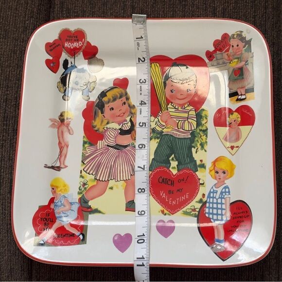 Rosanna Catch On Be My Valentine Serving Plate - Picture 5 of 6